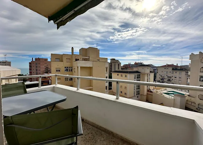 Lägenhet Ver5 - Terraza Con Vistas Al Mar, Wifi, Smart Tv, Piscina, Playa, Centro