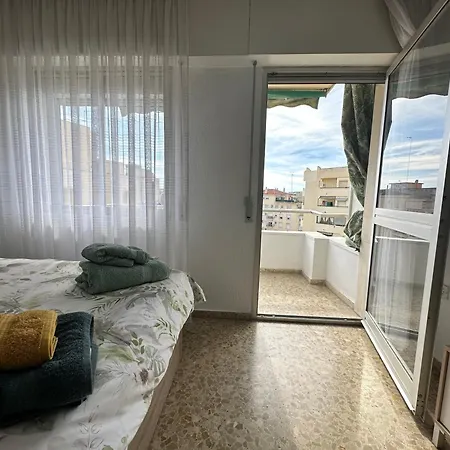 Ver5 - Terraza Con Vistas Al Mar, Wifi, Smart Tv, Piscina, Playa, Centro דירה